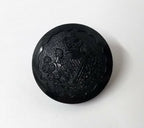Royal Irish Rangers Dress Buttons Black Nylon 36L