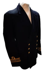 1953 Naval Jacket Navy Lt Cdr Cuffs & Kings Crown Buttons