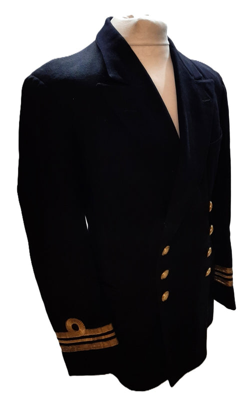 1953 Naval Jacket Navy Lt Cdr Cuffs & Kings Crown Buttons