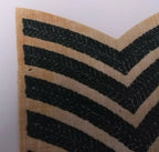 Genuine Vintage British Light Infantry Rank Stripes 6 Chevrons