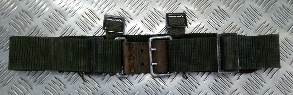 M39 Belt & Harness WW2 Pattern Heavy Canvas Vintage Army Webbing