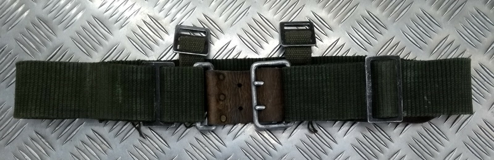M39 Belt & Harness WW2 Pattern Heavy Canvas Vintage Army Webbing
