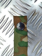 Multi Terrain Pattern MTP Camouflage Fixing Strap / Loop with Press Stud