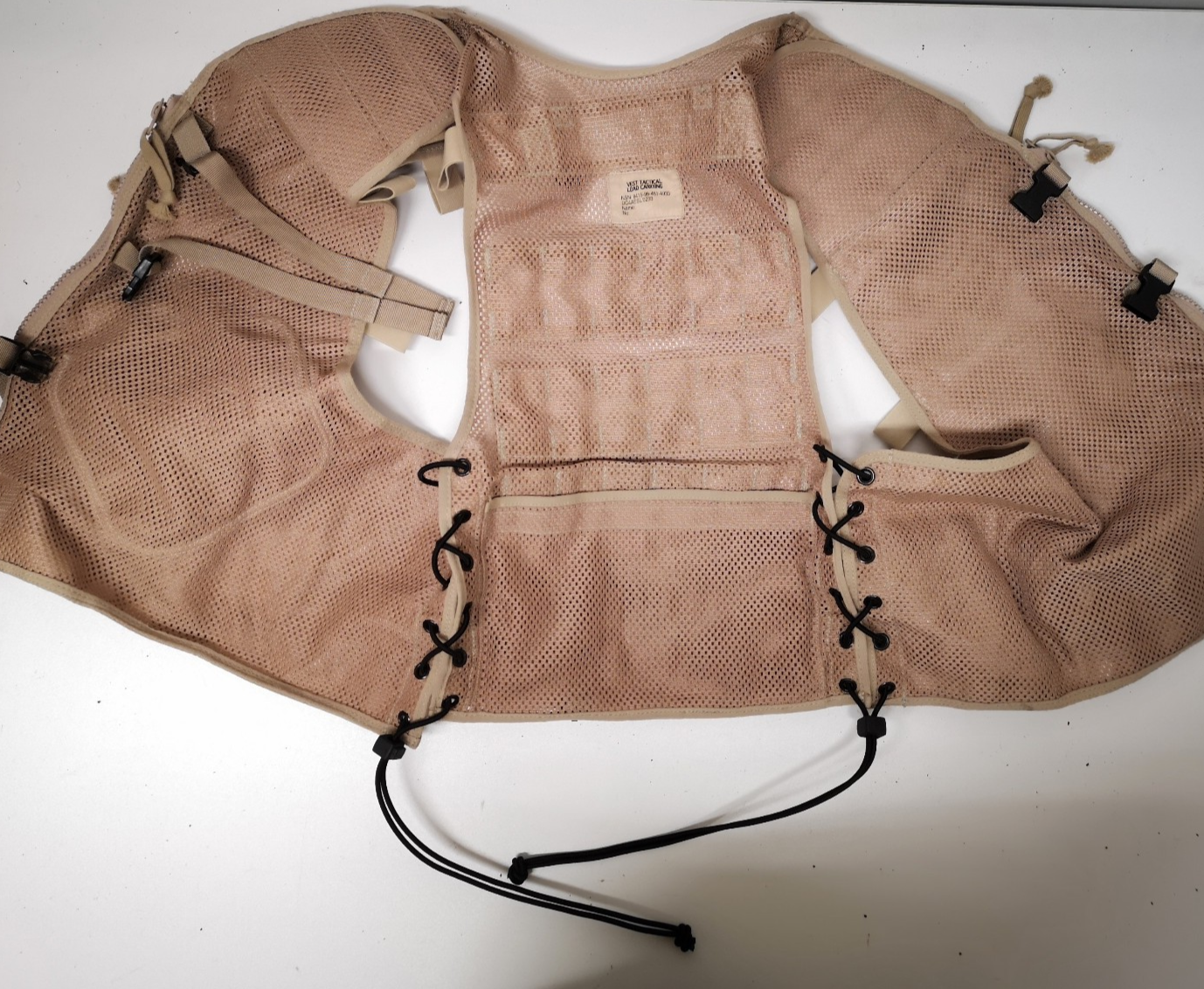 Desert Camo Tactical Load Carrying Molle Vest Genuine British Army Issue