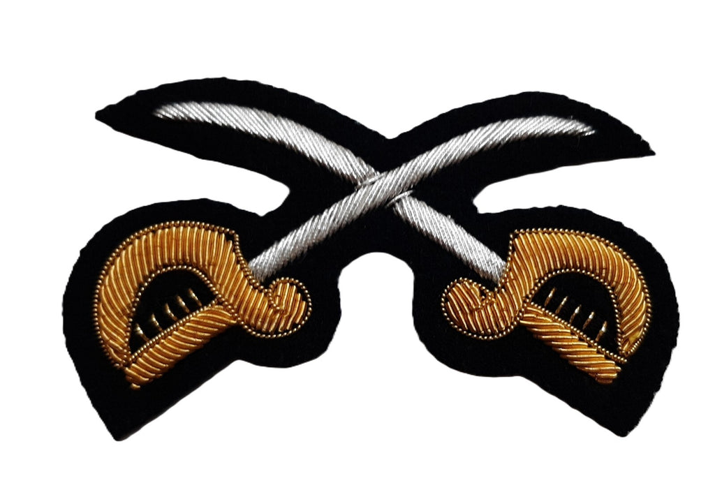 No1 Badge PTI Training Instructor British Army Embroidered (Black) Arm Patch