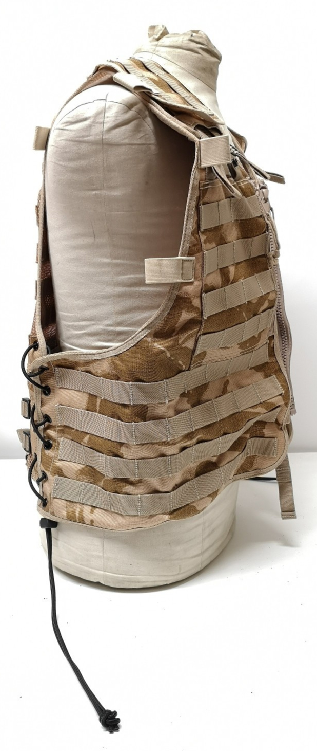 Desert Camo Tactical Load Carrying Molle Vest Genuine British Army Issue