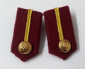 Arab Emirates Gorgets Collar Tabs Gold Braid Detail Senior Officers UAE Buttons