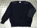 British Navy V-Neck Jumper Pullover Faulty Size Medium