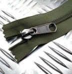 Genuine British YKK 152cm Closed End Green Heavy Duty Zip Zipper