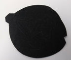 Genuine British Made Wire Embroidered Bagpipes Bandsman Large Badge