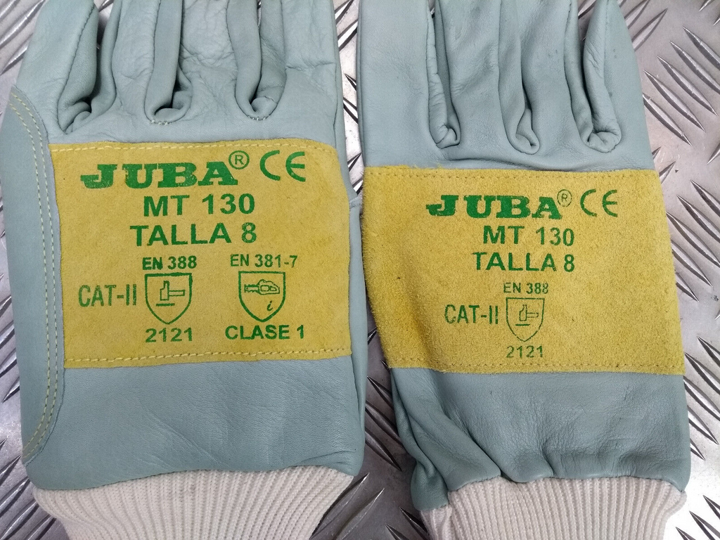 Juba MT130 Anti-cut Chainsaw Cat II Safety Gloves Size 8 Medium
