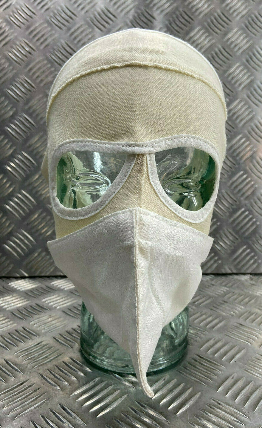 Genuine British Army Face Mask - Oral & Nasal Cover & Spare Cover - NEW