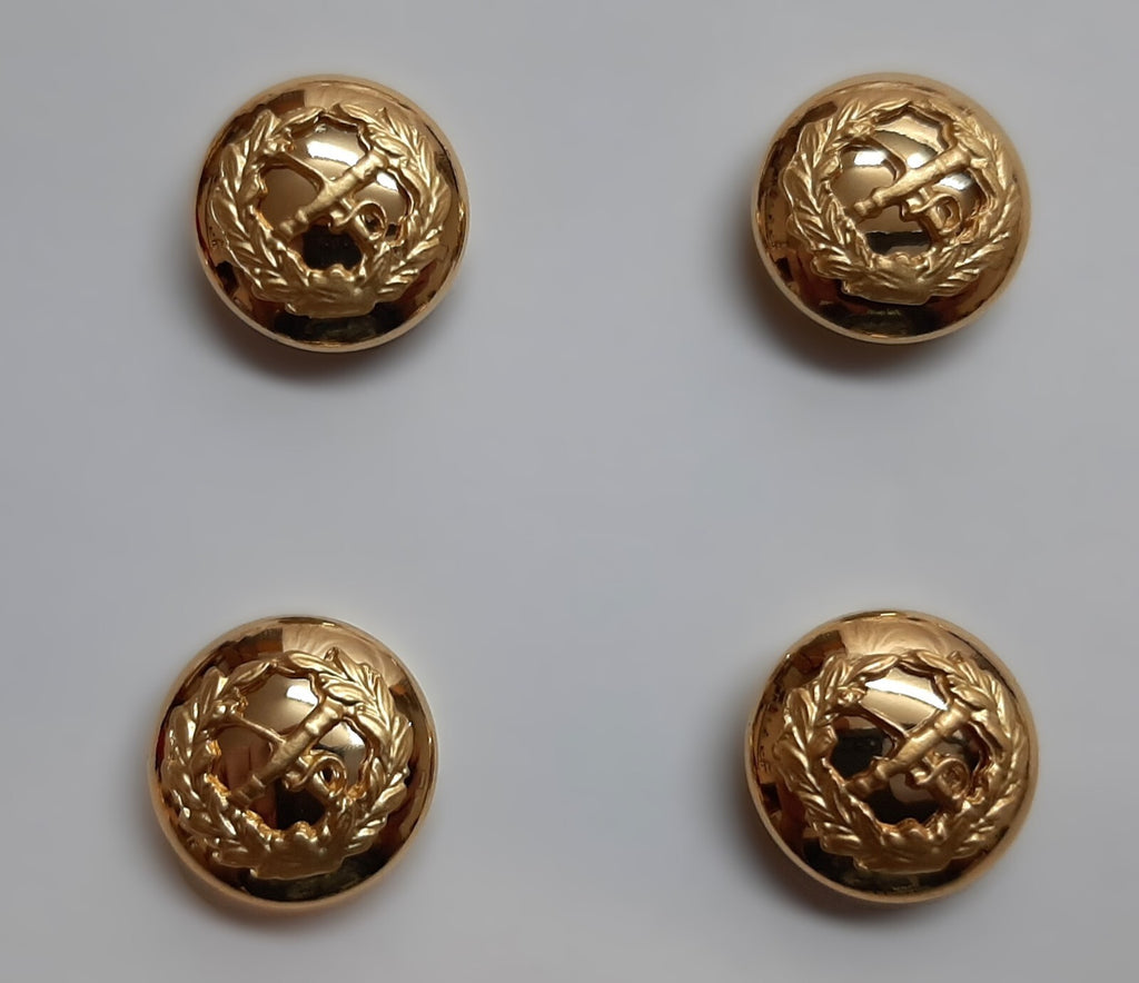 General Officer Buttons 22L Small British Army Mounted Sword & Baton Insignia