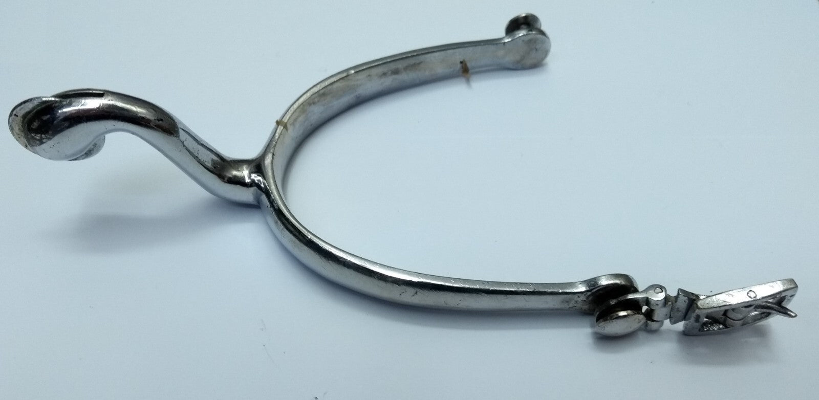 HCav Spurs Chrome Household Cavalry & RHA British Swan Neck