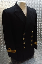 No1C British Naval Diagonal Serge Dress RN Jacket Blazer 100cm