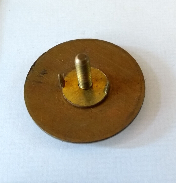 US Enlisted Man's Ordnance Collar Dog / Flat / Screw backing