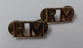 Royal Marines Titles Issued No1 Dress Metal RM Genuine British Navy Issue - NEW