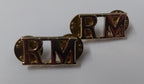 Royal Marines Titles Issued No1 Dress Metal RM Genuine British Navy Issue - NEW