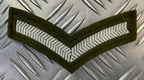 Genuine British Army No2 Rank Stripe / Chevron / Badge / Patch Lance Corporal G1