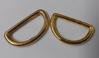 Genuine British Issue 1" Sam Browne Long D Rings Loops X4 Pieces STD252