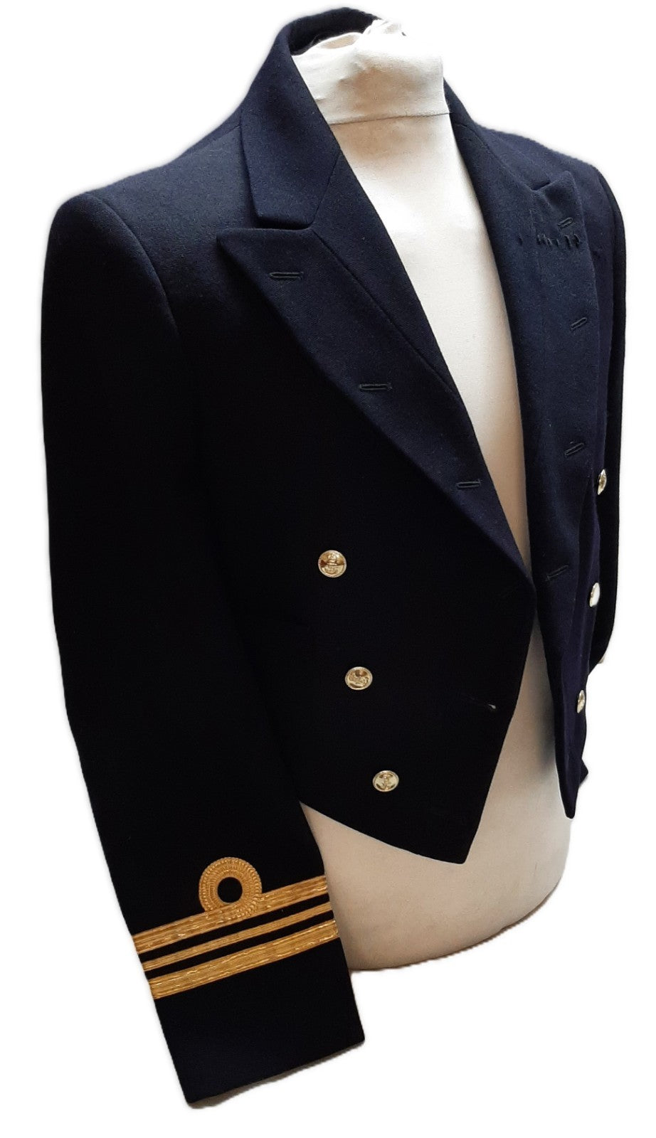 No7 Mess Jacket Diagonal Serge British Naval Lt Cdr OFCs Pattern