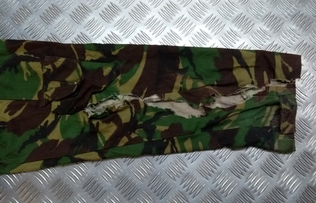 DPM Combat Jacket 1980s Pattern British Army Camo Smock Old Camouflage Design