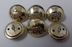Genuine British Army The Royal Tank Regiment RTR No1 No2 Dress Buttons 40L x25