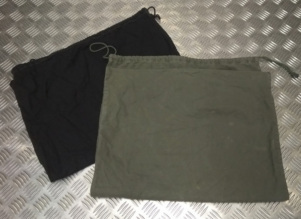 Genuine U.S All Service Cotton Laundry / Linen Bag- Green or Black