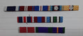 Medal Ribbons Three Rows & Rosettes No1 or No2 Dress British Uniforms