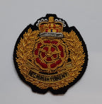 Duke of Lancaster Side Hat Hand Embroidered British Army Insignia Badge Q/C