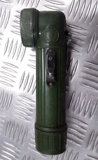 Movie Prop Torch EX British Army Old Pattern Angled Soldiers Combat Flashlight