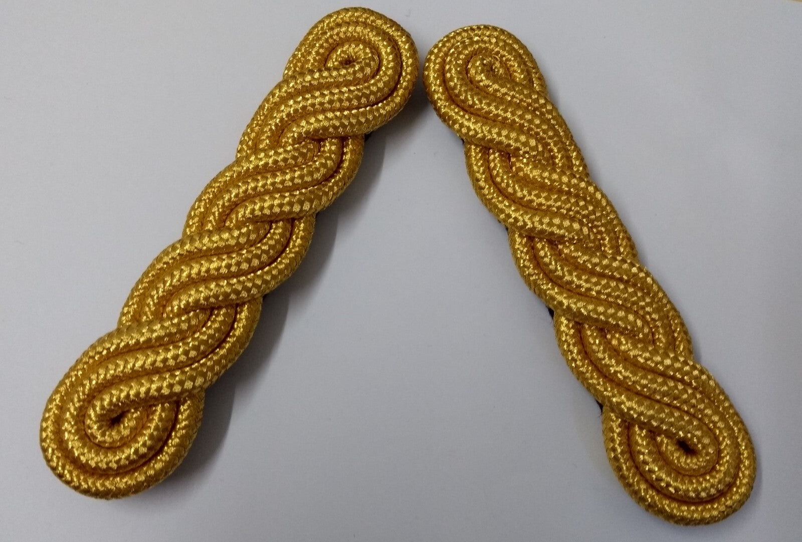 Shoulder Cords Gold Ceremonial Parade Issue No Insignia Made in the UK
