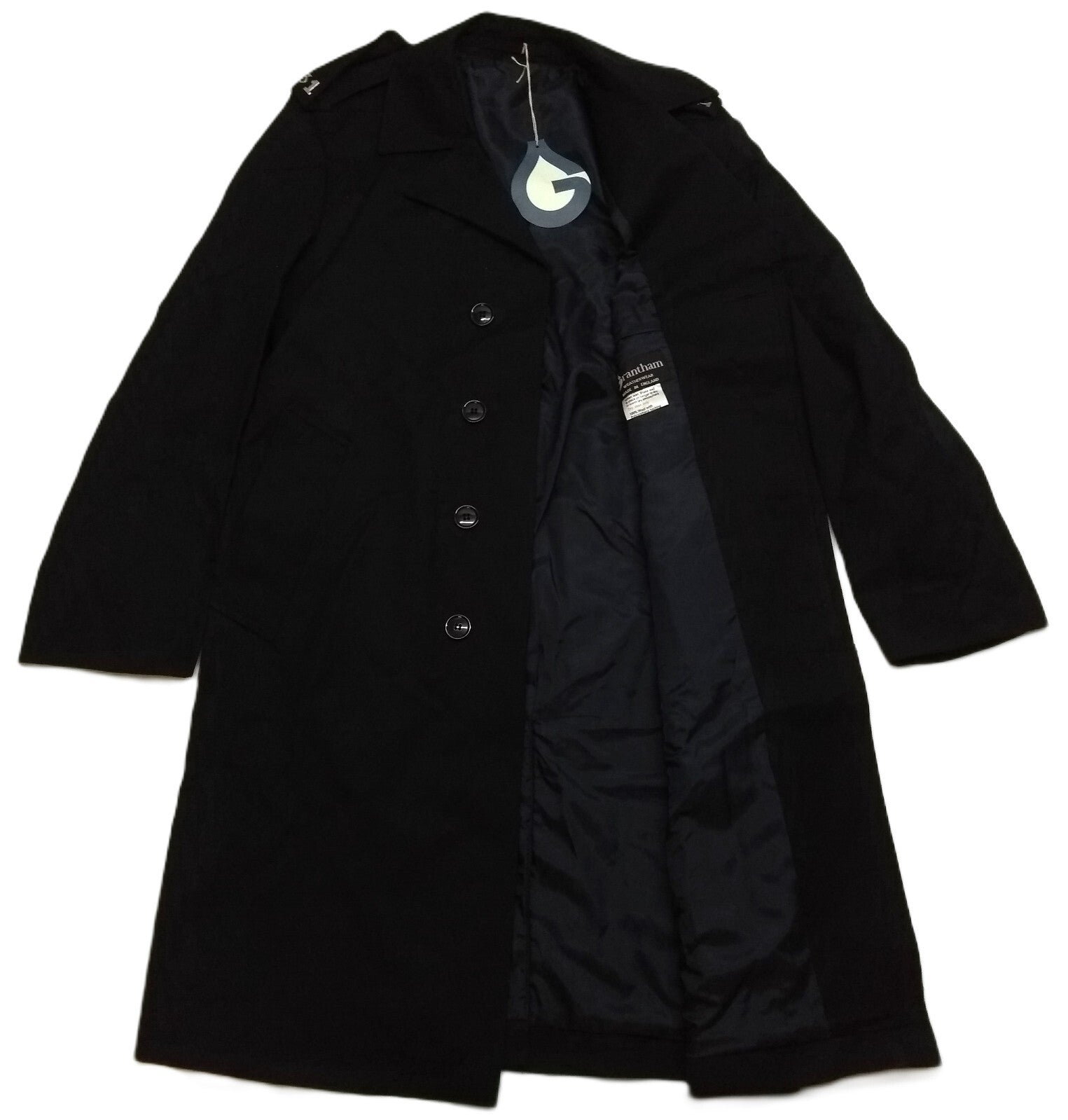 Vintage Grantham Raincoat Henley A.G. 48 Waterproof Wool Long Coat