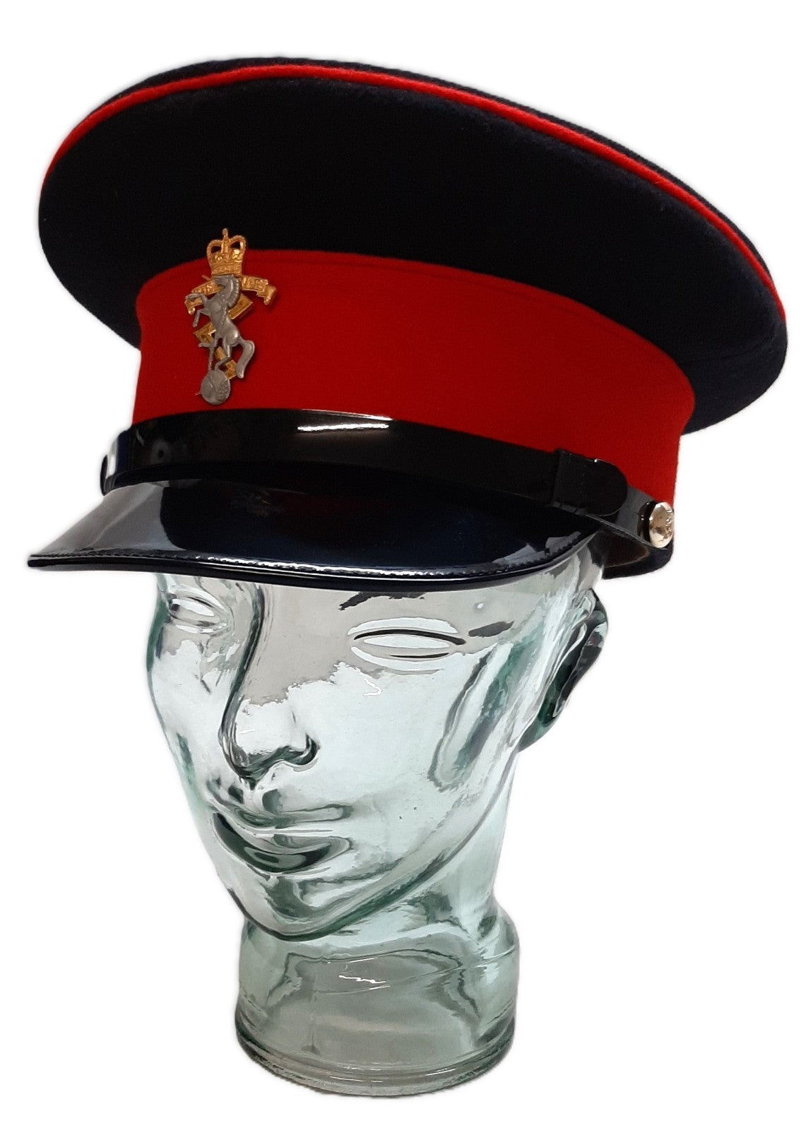 No1 Dress Hat British Army Royals Pattern with REME Badge and Buttons 56cm
