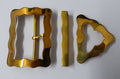 Brass Cross Buckle Set Genuine British Guards Ceremonial 57mm GIM41.