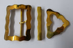 Brass Cross Buckle Set Genuine British Guards Ceremonial 57mm GIM41.