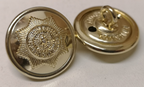 Cheshire Regiment 30L Buttons x4