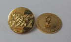 Genuine British Army RDG Royal Dragoon Guards Ceremonial Flat Buttons X2 GIM126