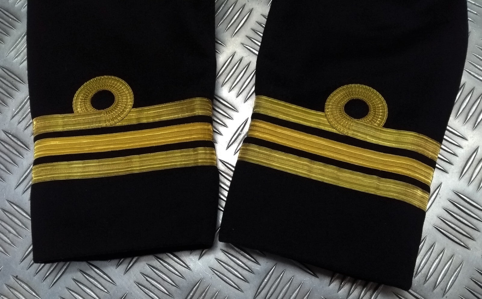 Vintage Mess Dress Royal Jacket Navy with Gold Cuff Curls 1967 Gieves London
