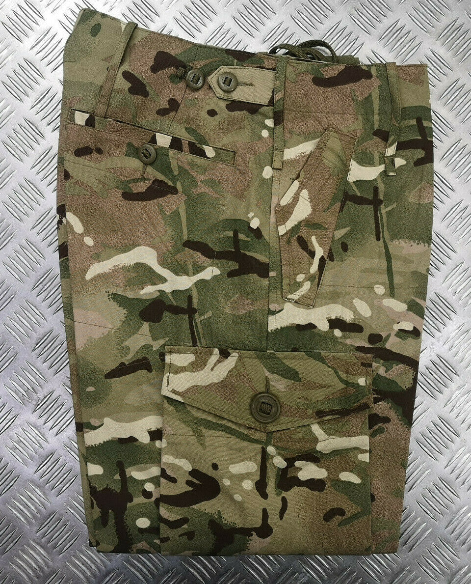 MTP Camo Windproof Trousers British Multicam Multi Terrain Waist 88cm.