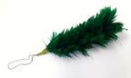 Vintage Green Hackle Plume Feathers Glengarry / Balmoral Hats ETC Genuine Issue