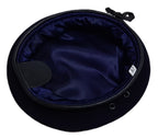 Navy Blue Beret Officers Dress with Leather Trim Ex-Display 57cm