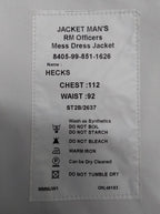 RM Royal Marines Mess Jacket White British Royal Dress Jacket Assorted Sizes
