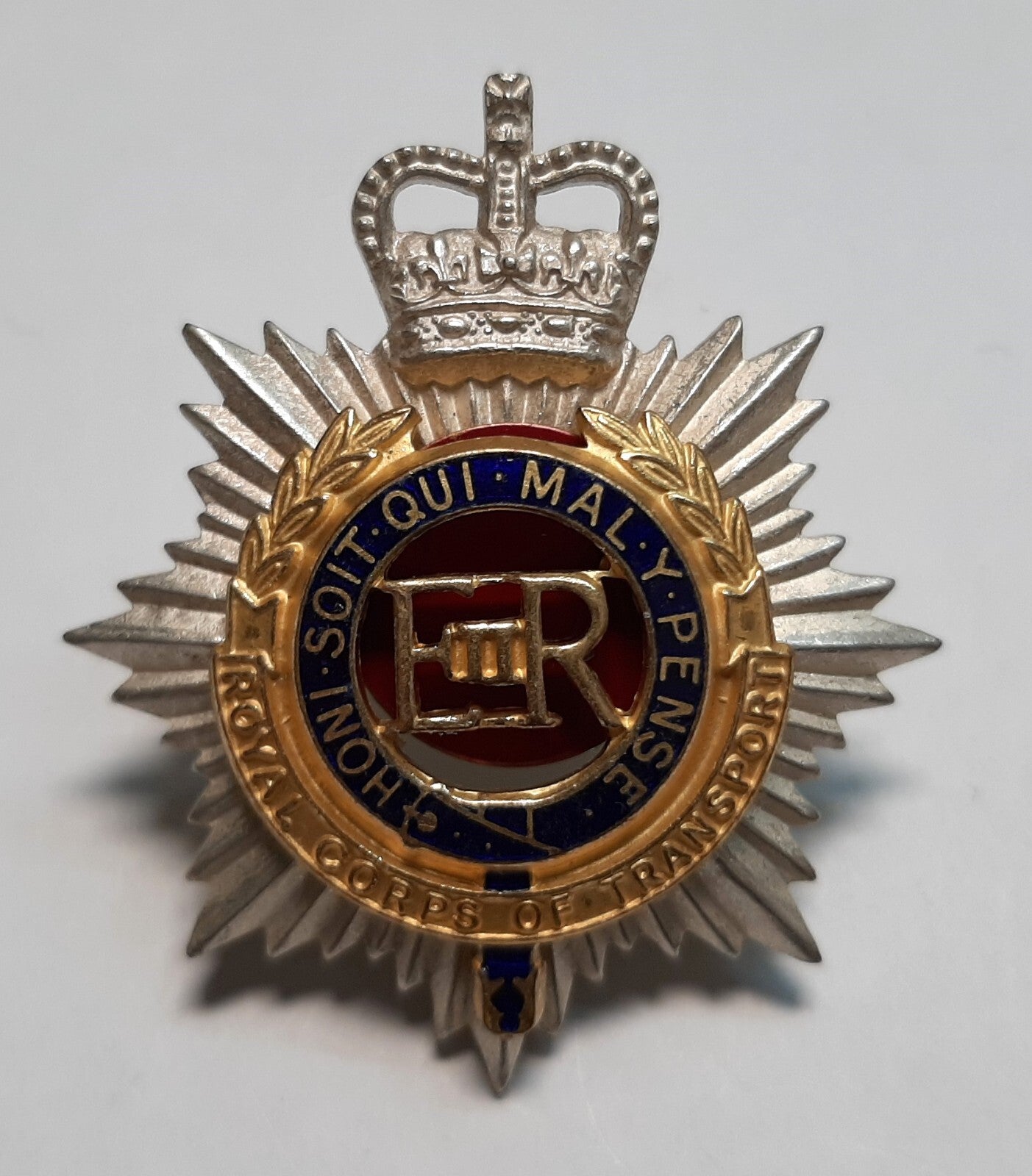 Vintage RCT Hat Badge British Army Old Pattern The Royal Corps of Transport