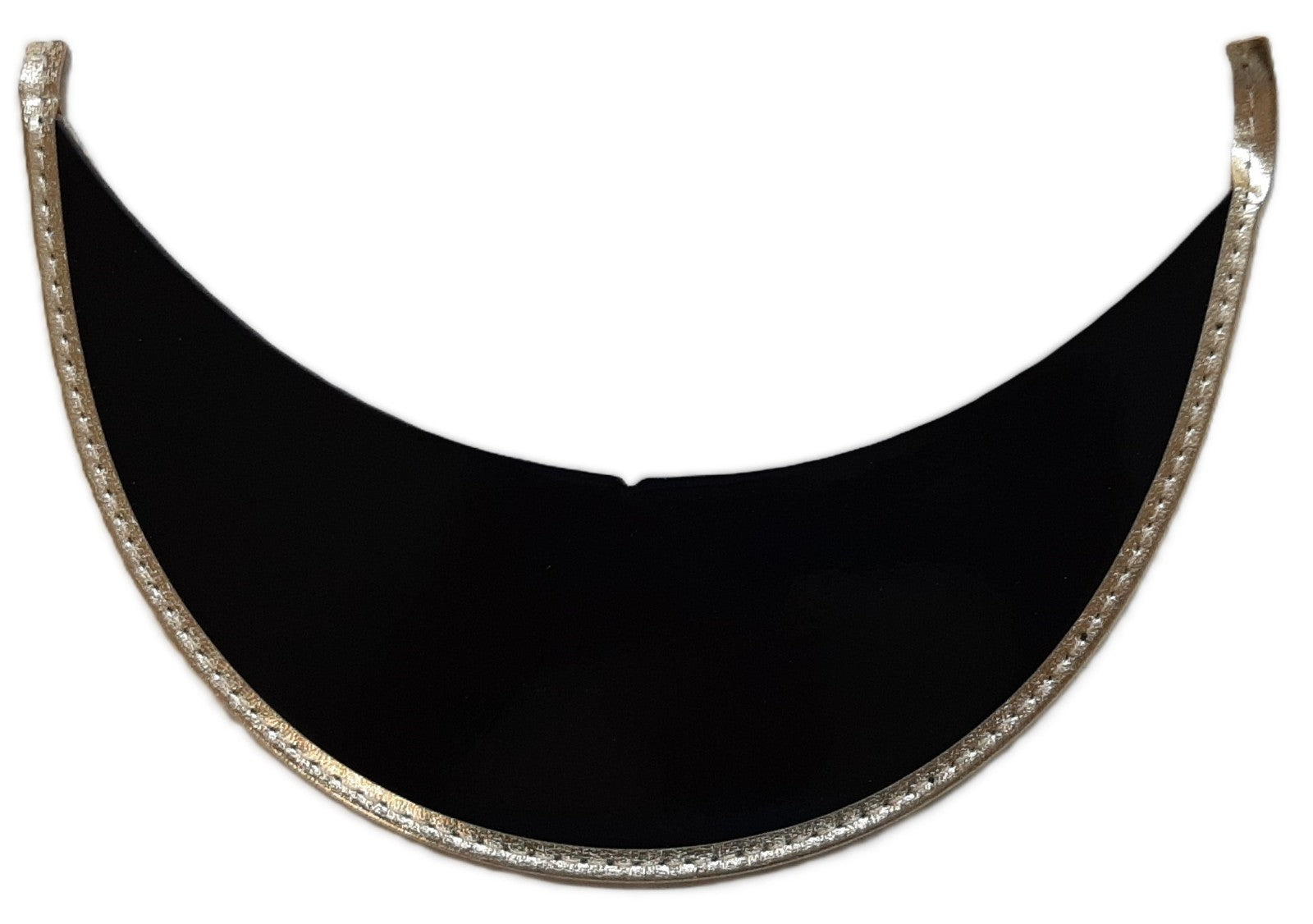 Peak British Made Gold Bound Visor for Dress Hats / Caps