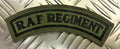 RAF Royal Air Force Shoulder Mudguards Air Force Olive Green OD Arm Patch / Badge 1 Patch