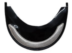 Group Manager Peak British Silver Bar Visor for Dress Hat Large NEW