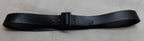 Army Trouser Belt Leather With Single Prong Black Buckle 1 1/2" Wide Assorted