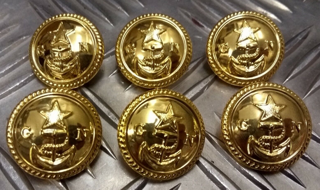 Genuine Issue Navy GN Buttons Jacket, Blazer & Greatcoat X6 Anchor V929