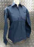Genuine British Shirt Working Dress Blue/Grey Man's/Woman's Churchill - NEW